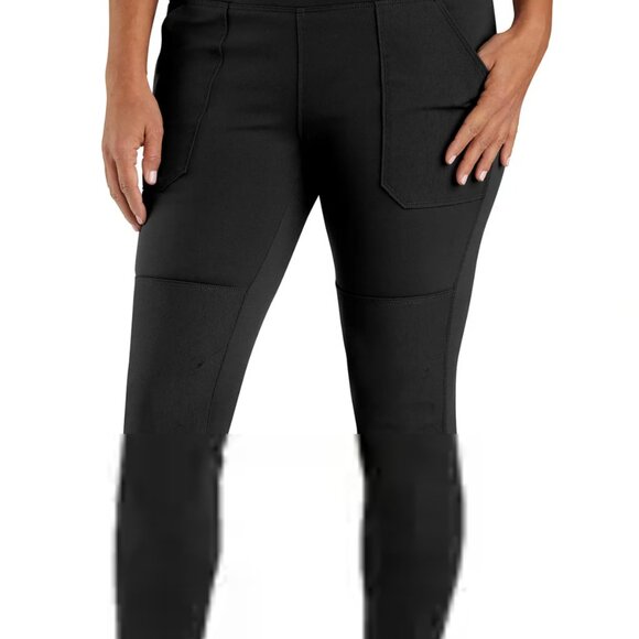 Women's Carhartt Medium Weight Leggings, Large, Gray, NWT - Picture 4 of 10